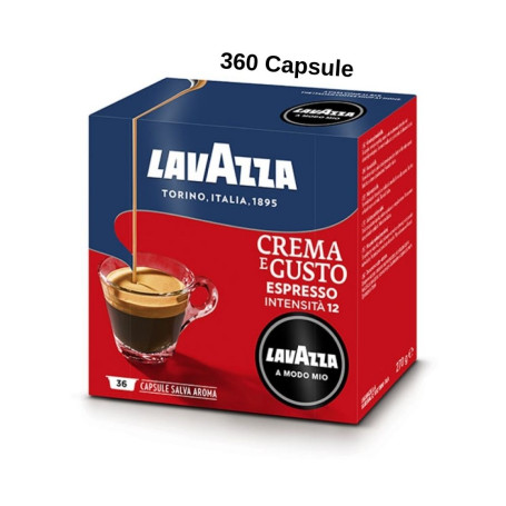 Caffe' Lavazza A Modo Mio Crema e Gusto 360 Capsule