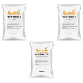 Preparato in polvere per Crema Fredda Latte 3 buste  da 1 kg Gustoso