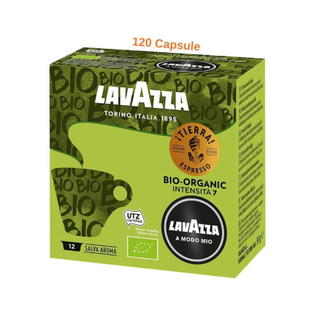 Caffe' Lavazza A Modo Mio Bio-Organic 120 Capsule