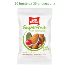 San Carlo Superfruit Mix Benessere 20 buste da 30 gr