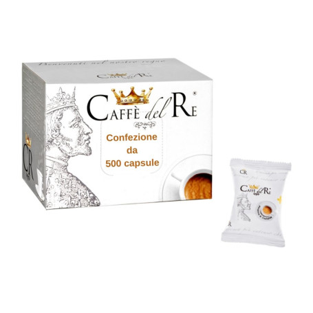 Caffe' Del Re Espresso Crema Bar Compatibile Uno System 500 Capsule
