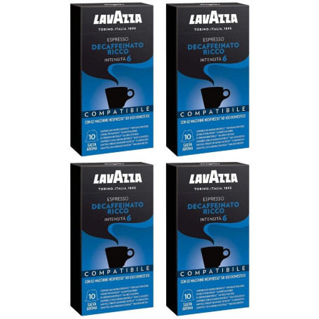 Lavazza compatibile Nespresso Decaffeinato Ricco 40 capsule