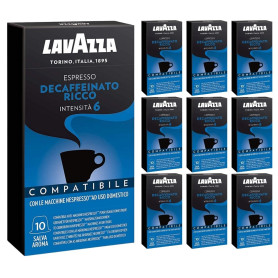 Lavazza compatibile Nespresso Decaffeinato Ricco 100 capsule