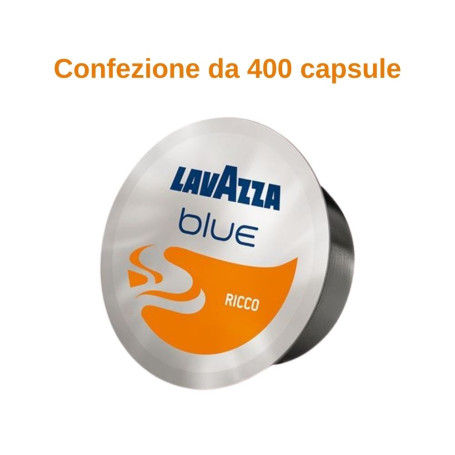 Caffe' Lavazza Blue Ricco 400 Capsule