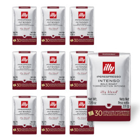 Caffe' Illy Iperespresso Tostato Intenso 300 Capsule per Uso Professionale