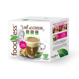 Foodness Ginseng e Collagene Compatibile Nescafe' Dolce Gusto 40 Capsule