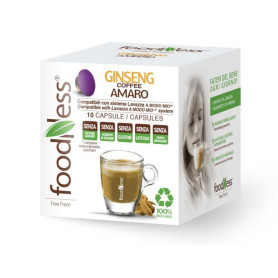 Foodness Ginseng Amaro compatibile Lavazza A Modo Mio 40 capsule