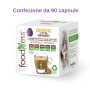 Foodness Ginseng Amaro compatibile Lavazza A Modo Mio 90 capsule