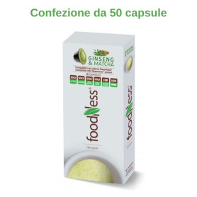 Foodness Ginseng & Matcha compatibile Nespresso 50 capsule