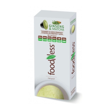 Foodness Ginseng & Matcha compatibile Nespresso 60 capsule