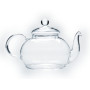 Teiera Rotonda in Vetro Borosilicato 600 milllilitri per te' e infusi