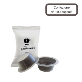  Lollo Caffe' Compatibile Bialetti Miscela Nera 100 Capsule