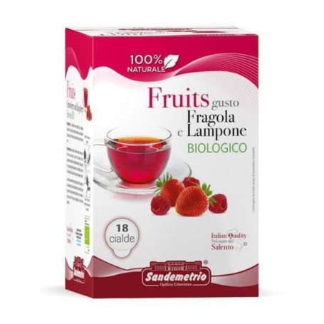 San Demetrio tisana fragola e lampone 36 cialde