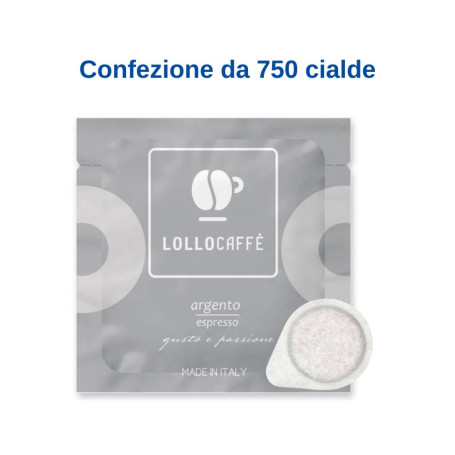 Lollo Caffe' miscela argento 750 cialde