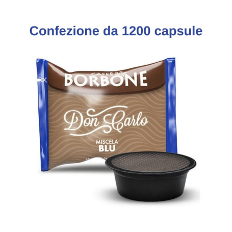 Borbone Don Carlo miscela Blu compatibile Lavazza A Modio Mio 1200 capsule