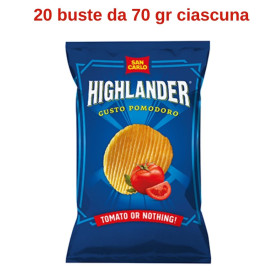 San Carlo Highlander gusto Pomodoro 20 buste da 70 gr