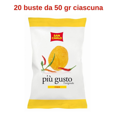 San Carlo Piu' Gusto Vivace 20 buste da 50 gr