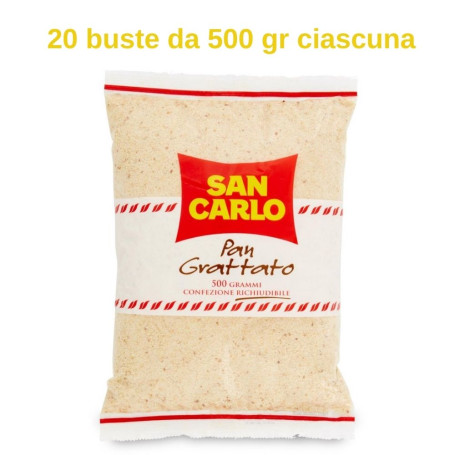San Carlo Pangrattato 20 buste da 500 grammi