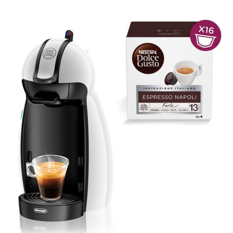 Macchina da caffe' De Longhi Nescafe' Dolce Gusto e 16 capsule Espresso Napoli