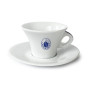 Set 6 tazzine da caffe' e 6 tazze da cappuccino con piattini Caffe' Borbone