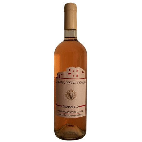 Cantina Poggio Cignano Vino Rosato Cignanello Negroamaro Salento 12 bottiglie