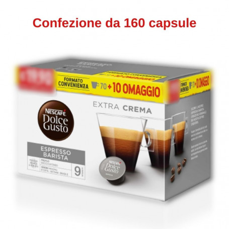 Caffe' Nescafe' Dolce Gusto Espresso Barista 160 capsule