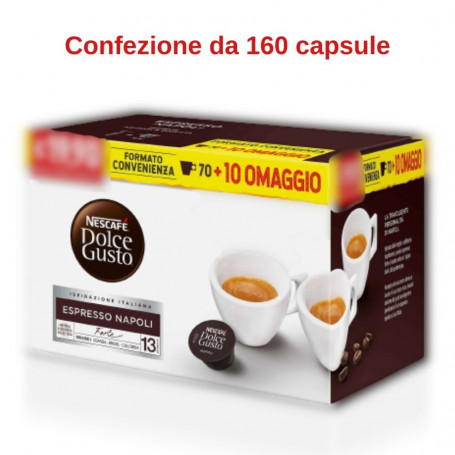 Caffe' Nescafe' Dolce Gusto Espresso Napoli 160 capsule