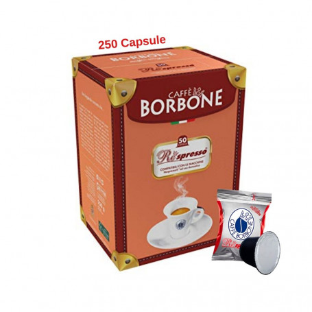 Borbone Respresso Miscela Rossa 250 Capsule Compatibile Nespresso