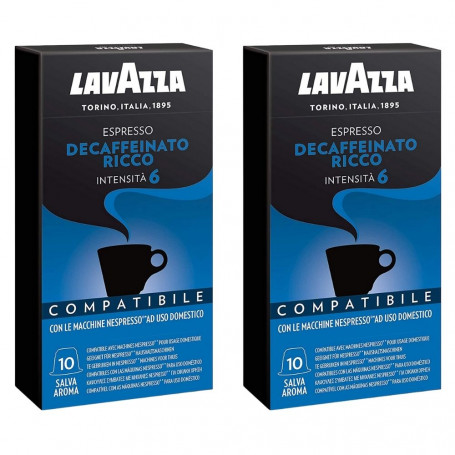 Lavazza compatibile Nespresso Decaffeinato Ricco 20 capsule