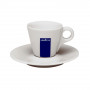 Set 6 tazzine caffe' espresso blu collection Lavazza in porcellana con piattino