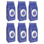 Caffe' Borbone in grani linea Vending Miscela blu 6 confezioni da 500 grammi