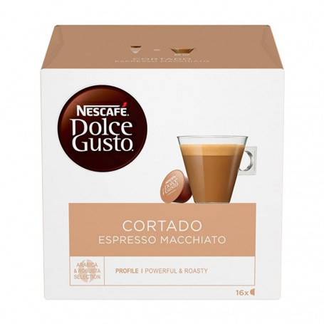 Caffe' Nescafe' Dolce Gusto Cortado Espresso Macchiato 192 Capsule