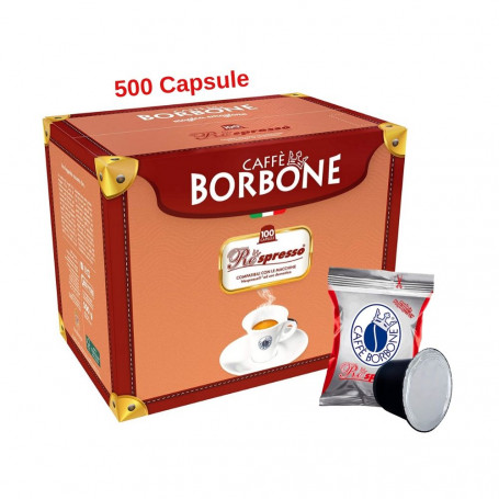 Borbone Respresso Miscela Rossa 500 Capsule Compatibile Nespresso