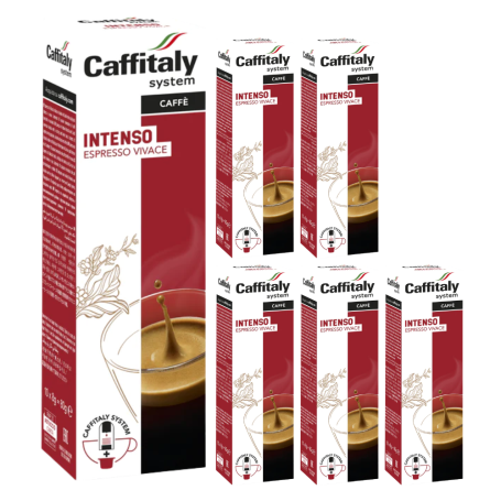 Caffitaly System Intenso Espresso Vivace E Caffe Box Da 60 Capsule